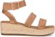 POSH by Poelman JUNE Dames Sandalen - Beige 41
