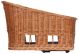 Basil Pasja Hondenfietsmand L - Achter - Riet - Inclusief Bevestigingssysteen - Large - Bruin - 50 cm