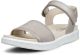 ECCO SOFT SANDAL W Dames Sandalen - BEIGE Maat 38