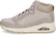 Skechers Uno - Stacre Shine Dames Sneakers - Beige Maat 41
