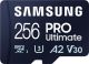 Samsung Pro Ultimate - Micro SD Kaart - Inclusief SD Adapter - 256 GB