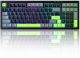 SHOWMODEL Yunzii - D98 - Membraan Toetsenbord - 96% - Qwerty - Gaming Keyboard - RGB Lichten - Stil - Zwart/Groen