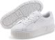 PUMA Dames Sneakers - Wit/Zilver - Maat 42 Karmen L 