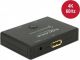 Delock DisplayPort 2-1 schakelaar bidirectioneel 4K 60 Hz