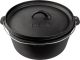 Grill Guru Medium Cast Iron Dutch Oven 23cm - Gietijzeren pan met deksel 23cm