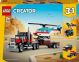 Verpakking beschadigd LEGO Creator 3in1 Truck met helikopter - 31146