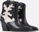 BRONX - New Kole - vrouw - laarzen - Zwart/Wit - Maat 39