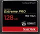 Sandisk Extreme PRO CompactFlash kaart 128 GB
