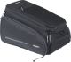 Basil Move - Bagagedragertas MIK - 10-26 Liter - Gerecycled materiaal - Zwart - Waterafstotend- Reflectiedetails