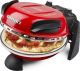 G3 Ferrari Delizia Rosso - Pizzaoven elektrisch - 400°C - Vuurvaste pizzasteen Ø31 cm - Pizza in 5 min - Rood