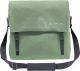 VAUDE fietstas schoudertas met laptopvak Augsburg IV Bike Bag Willow Green kaki