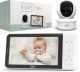 B-Care Moon Wifi Connected - Babyfoon Met Wifi En App - Babyfoon Met Camera - 5.0 Inch HD Baby Monitor - Uitbreidbaar Tot 2 Camera's
