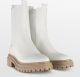 POSH by Poelman LITA Dames Chelsea Laarzen - Cremè wit- Maat 38