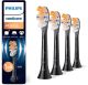 Philips Sonicare Premium All-in-One A3 – Opzetborstels voor Elektrische Tandenborstel – Zwart – Verpakking van 4 - HX9094/88