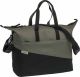 New Looxs ® Oslo Tendo - Enkele Fietstas - Schoudertas met Laptopvak - Afneembare Shopper met Rits - Multifunctioneel - 100% Gerecycled Polyester - Geschikt voor Electrische Fietsen - 21 Liter - Black-Green