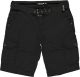 Cars Jeans DURRAS SHORT COTTON Black Heren Broek - Black - Maat L