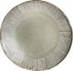 Dutch Rose Organic Borden - Plat - Ø 21,5cm - Creme - Stoneware Handgemaakt