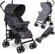 Lionelo Elia - Buggy - Lichte 7kg en Duurzame Kinderwagen - Paraplu Buggy - 5-Punts Gordel - Rijke set - Grote Mand 