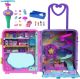 Polly Pocket - Pollyville Resort Rolkoffer - Speelfigurenset