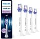 Philips Sonicare Optimal Sensitive S2 – Opzetborstels voor Elektrische Tandenborstel – Wit – Verpakking van 4 - Gevoelige tanden - HX6054/87