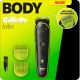 Gillette Labs i3 Body + Intimate Trimmer voor Mannen - SkinFirst-Technologie - Waterdicht