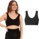 MAGIC Bodyfashion Comfort Bra Zwart Vrouwen - Maat XXL