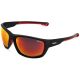 SINNER Nirapi - Zonnebril - Polariserende SINTEC® lenzen - Mat zwart/ rood - Unisex - One size - BIO based frame
