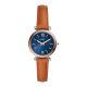 Fossil Dameshorloge 28 mm - Bruin Carlie Mini Horloge ES4701