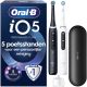 Oral-B iO 5 - Black & White - Elektrische Tandenborstels - Ontworpen Door Braun