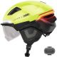 Fietshelm ABUS HYP-E ACE signal yellow S - 51-55 cm - geel - Geschikt voor gebruik op speed pedelecs - elektrische fietsen - snorfietsen - NTA-8776 685 g