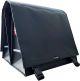 Fietstas dubbel XL Clarijs  PVC 46L met uitsparing zwart