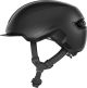 Fietshelm ABUS HUD-Y velvet black L - 57-61 cm - zwart - Geschikt voor gebruik op elektrische fietsen - stadsfietsen - 330 g