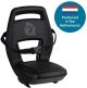 Qibbel Junior 6+ Fietsstoeltje Achter Bagagedrager bevestiging - Quick Connect - Longtail edition - Midnight Black - exclusief voetbeschermingsplaten en voetsteunen