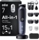 Braun All-in-One Series 7 AIO7580 Style Kit - Tondeuse - Gezichtstrimmer en Lichaamstrimmer in 1