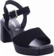 Gabor Sandalen met hak zwart suede - Dames - Maat 40