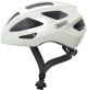 Fietshelm ABUS MACATOR pearl white M - 52-58 cm - wit - Geschikt voor gebruik op elektrische fietsen - stadsfietsen - 300 g