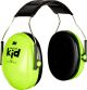Peltor Kid - gehoorbescherming voor kinderen - SNR 27 dB - neon groen
