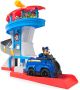 PAW Patrol  - Uitkijktoren  Met 2 Chase-actiefiguren en Politieauto
