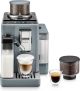 SHOWMODEL De'Longhi Rivelia - volautomatische espressomachine met LatteCrema Hot melkopschuimer en Bean Switch System - Pebble Grey - EXAM440.55.G