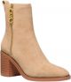 Michael Kors Regan Mid Bootie - Enkellaars Dames - Camel - Maat 38