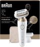 Braun Silk·épil 9 Flex 9-030 3D - Wet & Dry Epilator - Langdurig Gladde Huid - Volledig Flexibele kop - Ladyshave Scheerkop en Trimmerkam