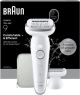 Braun Silk·épil 9 9-030 - Wet & Dry Epilator - Langdurig Gladde Huid - Flexibele Kop - Ladyshave Scheerkop en Trimmerkam
