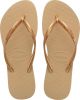 Havaianas Slim Dames Slippers - Goud - Maat 37/38