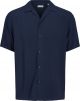 Heren Overhemd blauw korte mouwen - Maat M JACK&JONES JJEJEFF RESORT SHIRT SS SN 