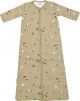 Meyco Baby Forest Animals baby slaapzak met afritsbare mouwen - sand - 90cm - 2.5 TOG