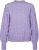 Vero Moda Trui Vmalanis Ls High Neck Blouse Ga 10271507 Viola Dames Maat - XL