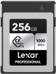 Lexar CFexpress PRO Type B Silver Series 256GB - Lezen 1750MB/s, Schrijven 1300MB/s