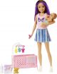 Verpakking beschadigd Barbie Skipper Babysitter - Barbiepop - Slaperige baby en wieg