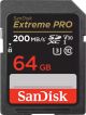 SanDisk Extreme Pro - SDXC - 64GB - 200/90 mb/s - V30