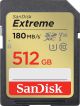 SANDISK SDXC Extreme 512GB 180/130mb/s V30 - SDA - Rescue1